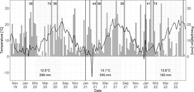 Effect of crop rotational position and nitrogen supply on root development and yield formation of winter wheat